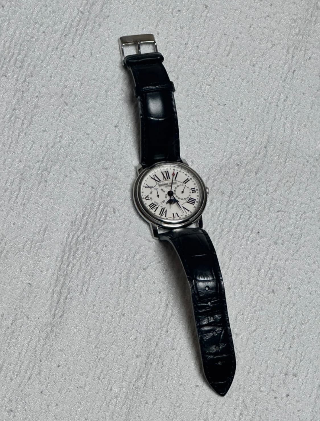 프레드릭 콘스탄트 문페이즈 가죽 시계(정품) 상품이미지4