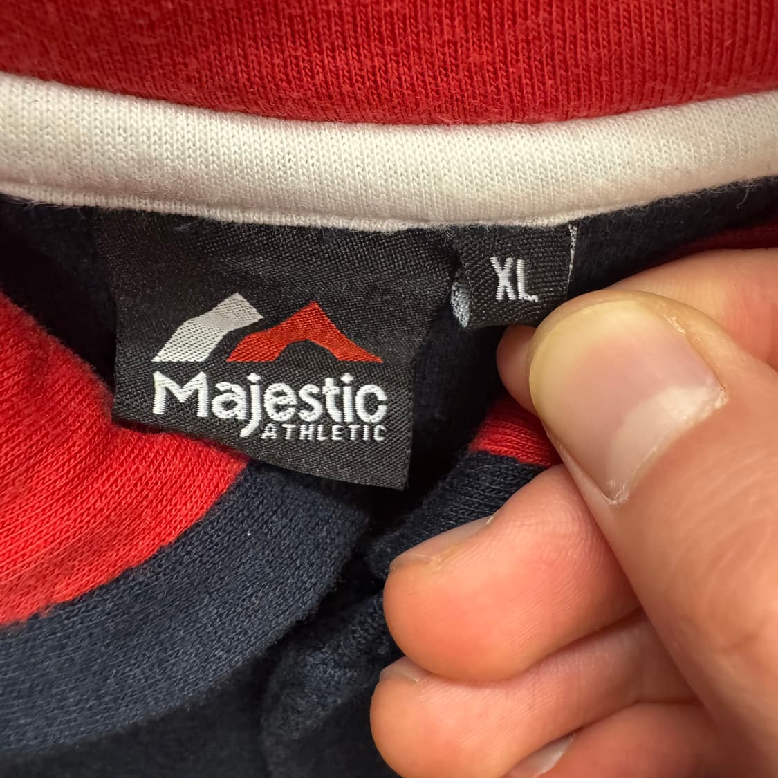 00s 마제스틱 뉴욕 양키스 후드 바시티 자켓 네이비 상품이미지8