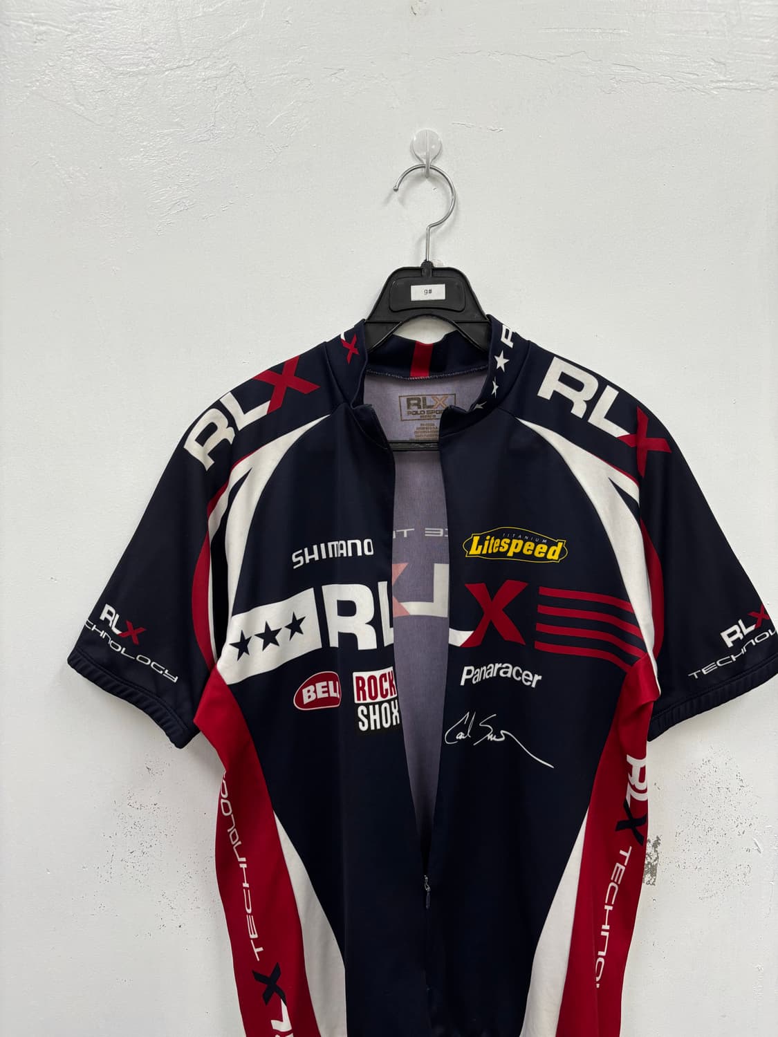 폴로 랄프로렌 빈티지 RLX 사이클링 저지 상품이미지4