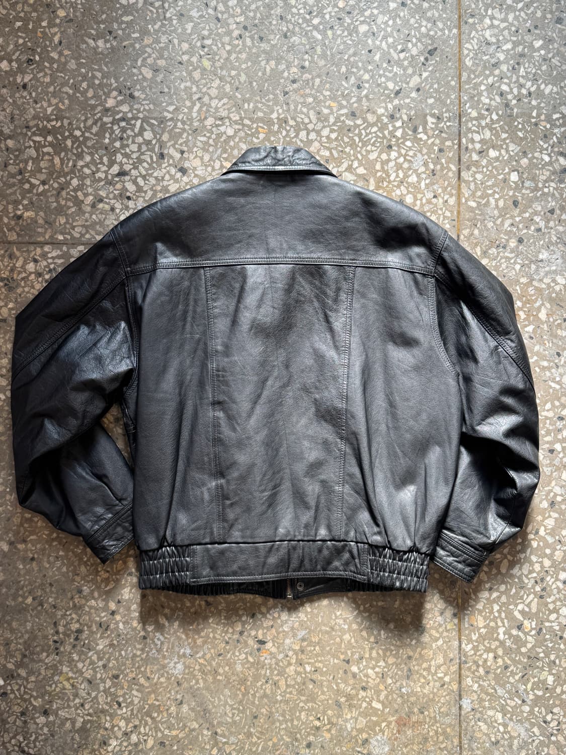 빈티지 카우하이드 봄버자켓(O57) 상품이미지3