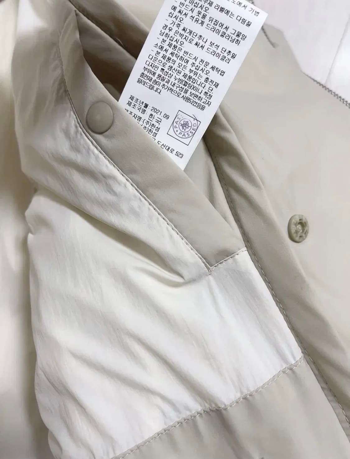 DKNY 투웨이 구스다운 후드 패딩 점퍼 상품이미지3