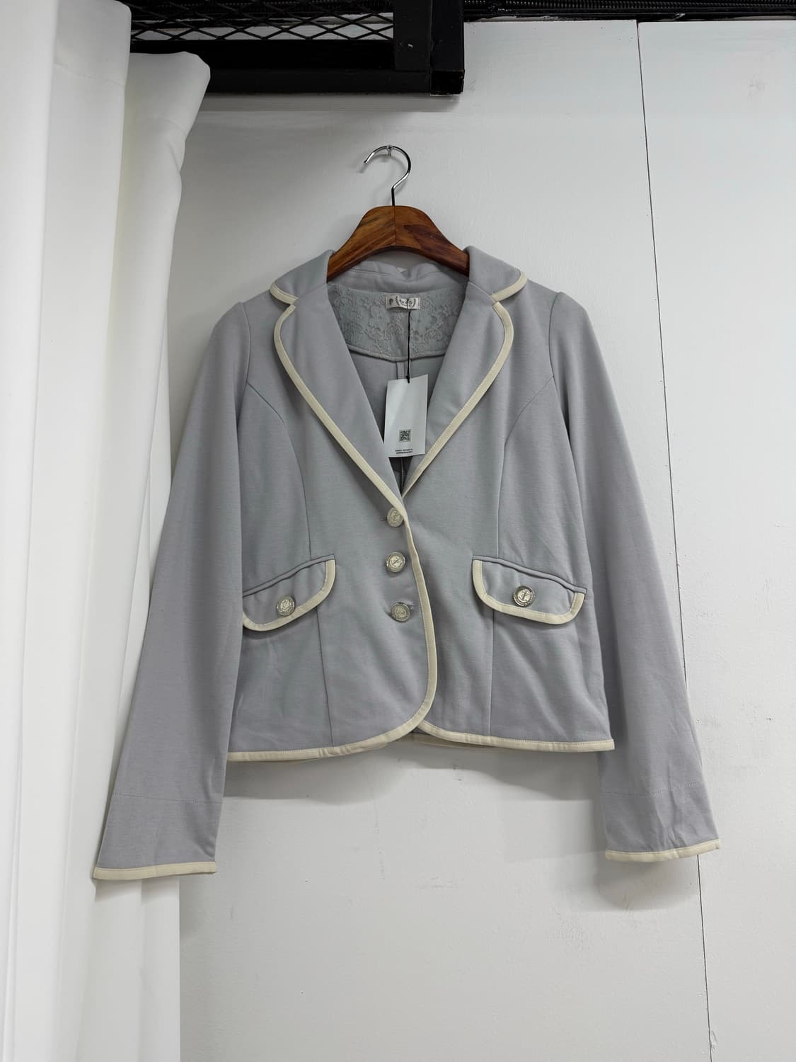 AXES FEMME 은장 소라 자켓 코디 🩵 상품이미지5