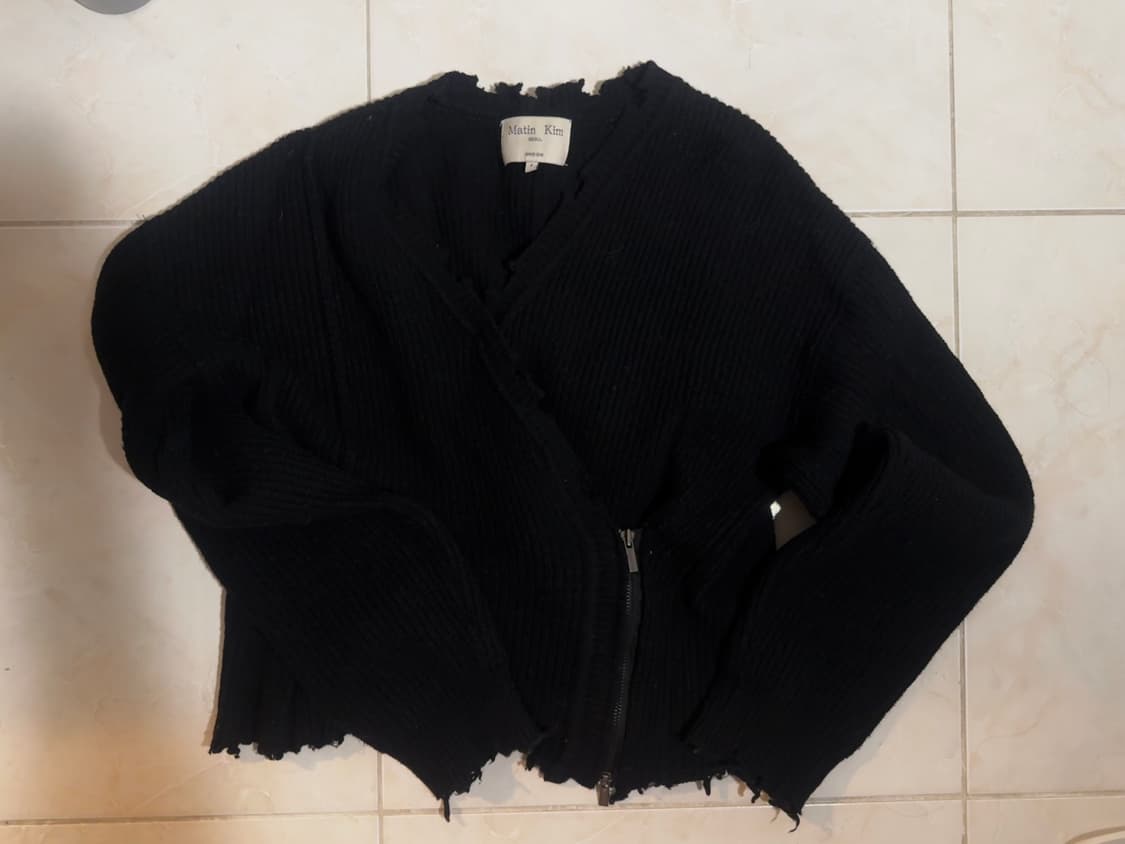 마뗑킴 니트집업 상품이미지4