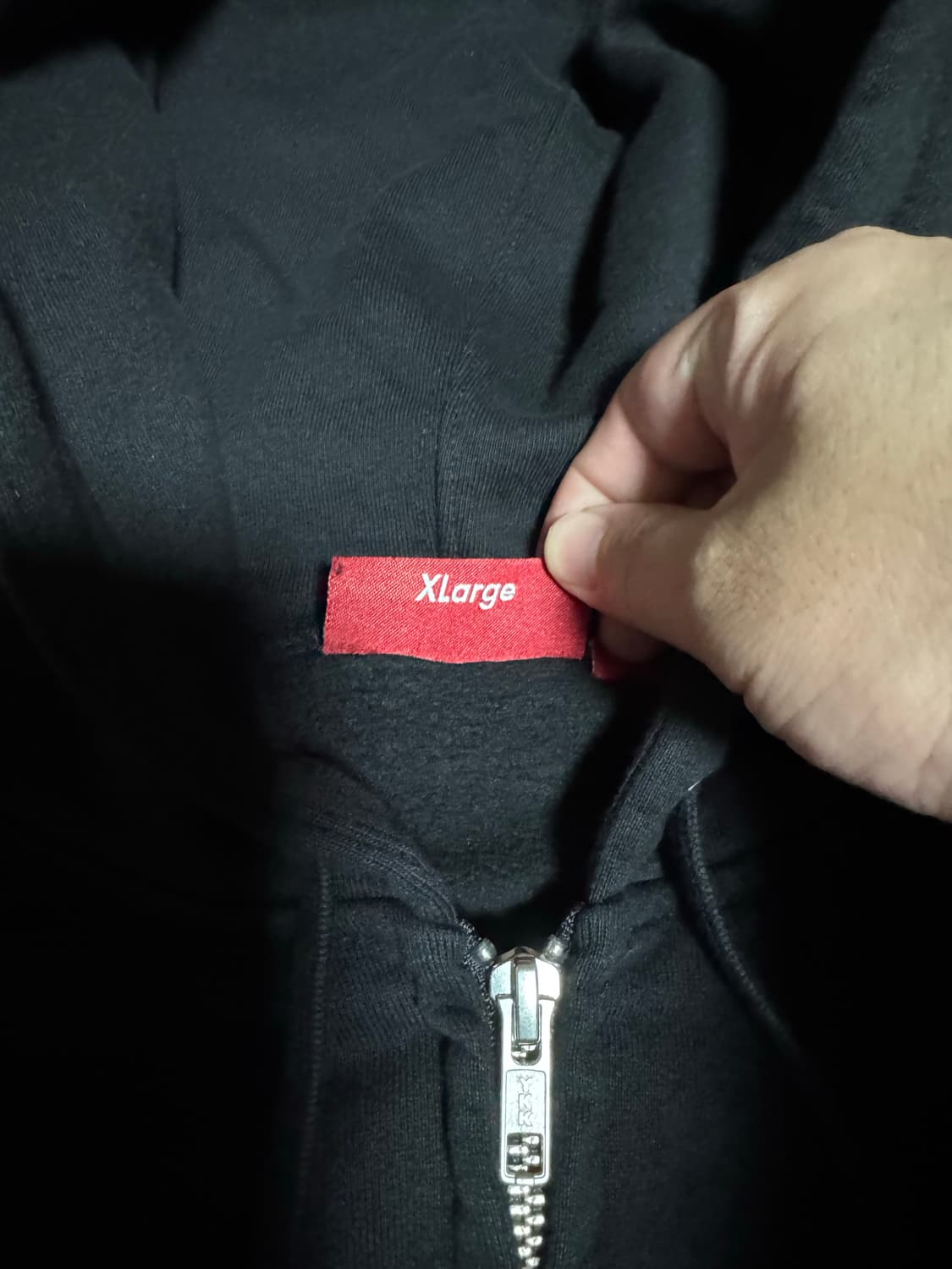 슈프림 마이클잭슨 후드집업 블랙 XL 상품이미지2