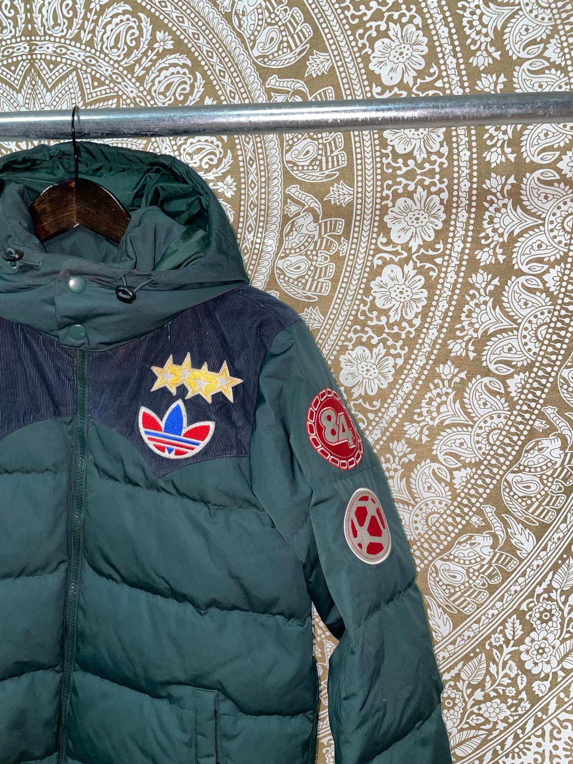 아디다스 뱃지 유로파 패치 덕다운 다운점퍼  상품이미지4