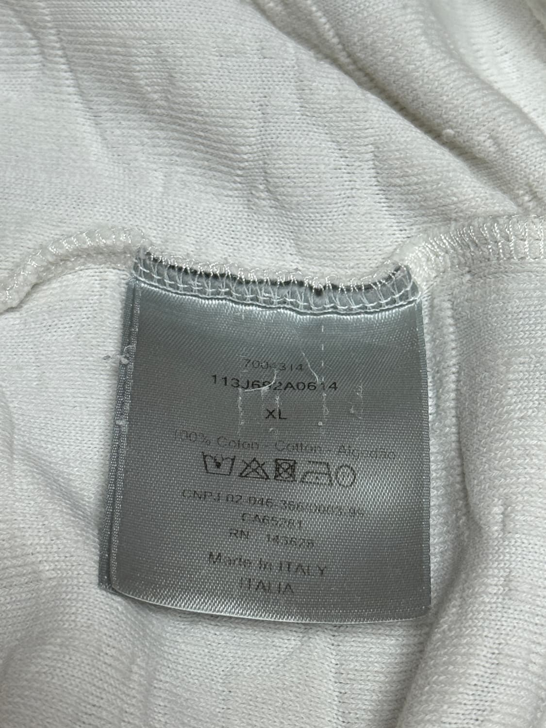 디올 오블리크 테리 반팔 XL 상품이미지5