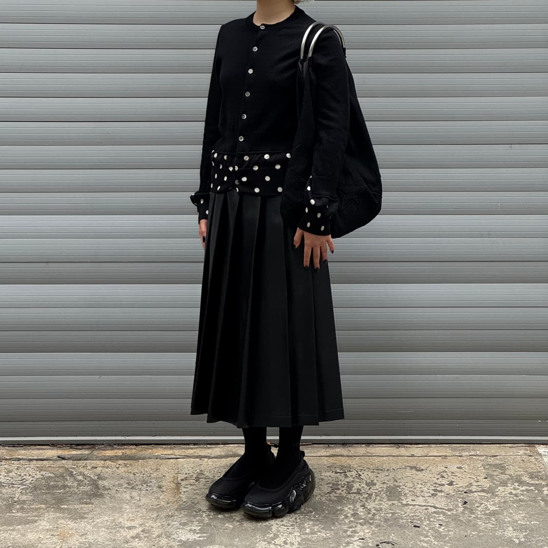 Star Patchwork Black Tote bag 상품이미지8