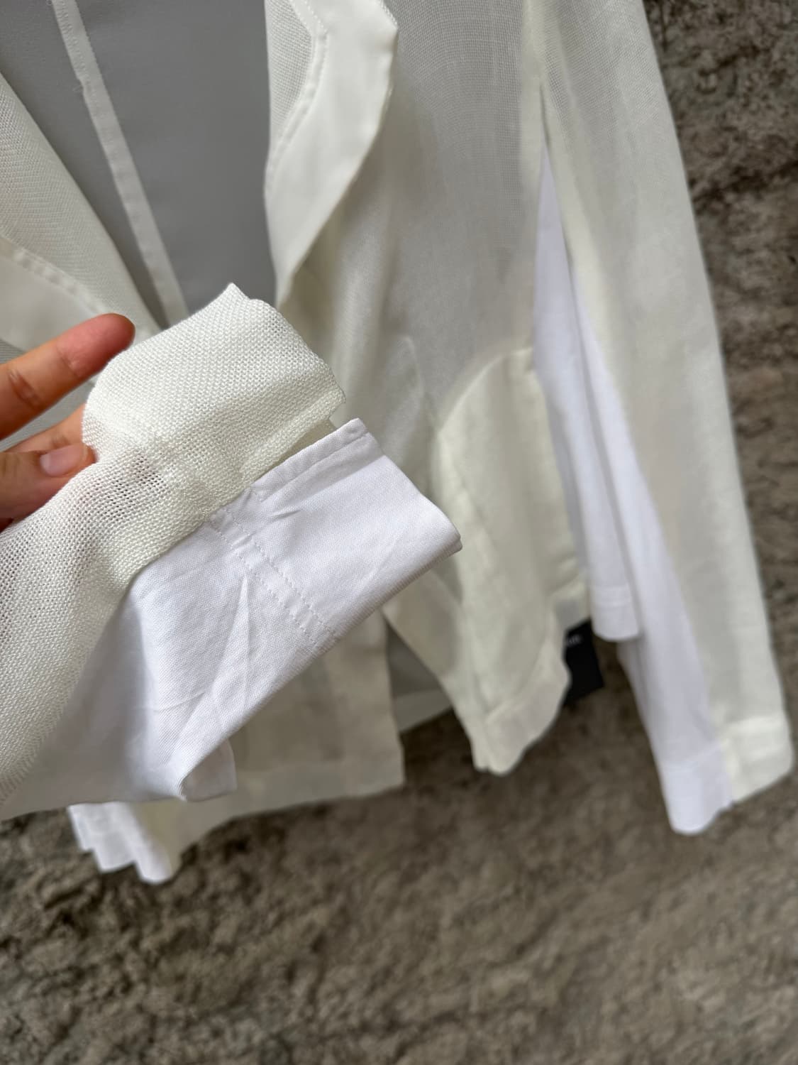 Hiroko koshino summer mesh jacket 상품이미지5