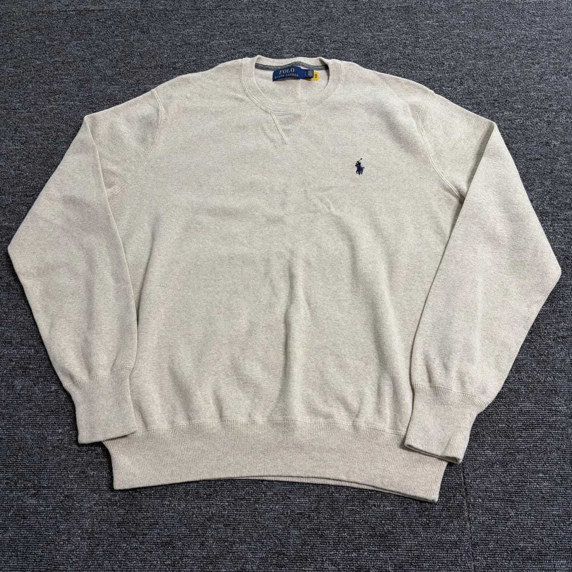 폴로 랄프로렌 오트밀 니트 상품이미지1