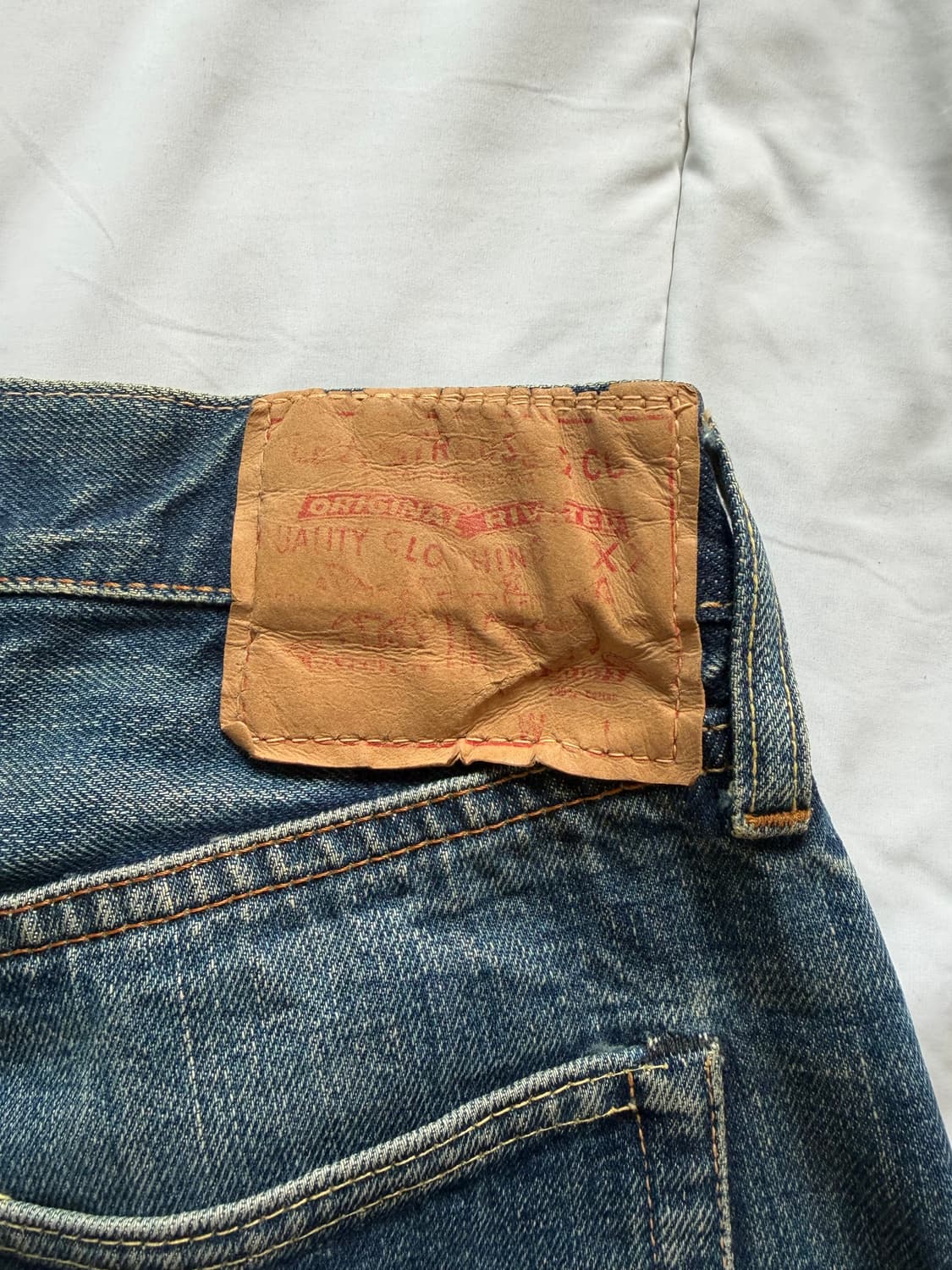 60s 리바이스 501 빅E 데님 팬츠  상품이미지6