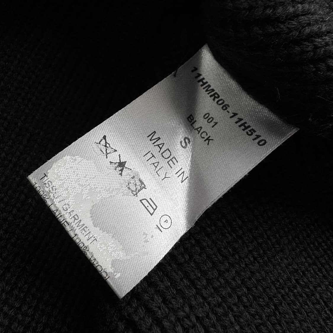 끌로에 레더 패치 울 니트 원피스 상품이미지4