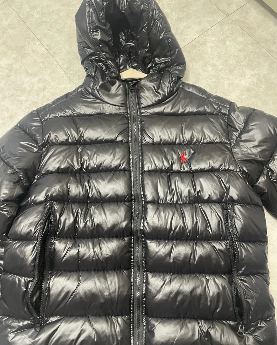 폴로 유광 경량패딩 새상품 L 상품이미지2