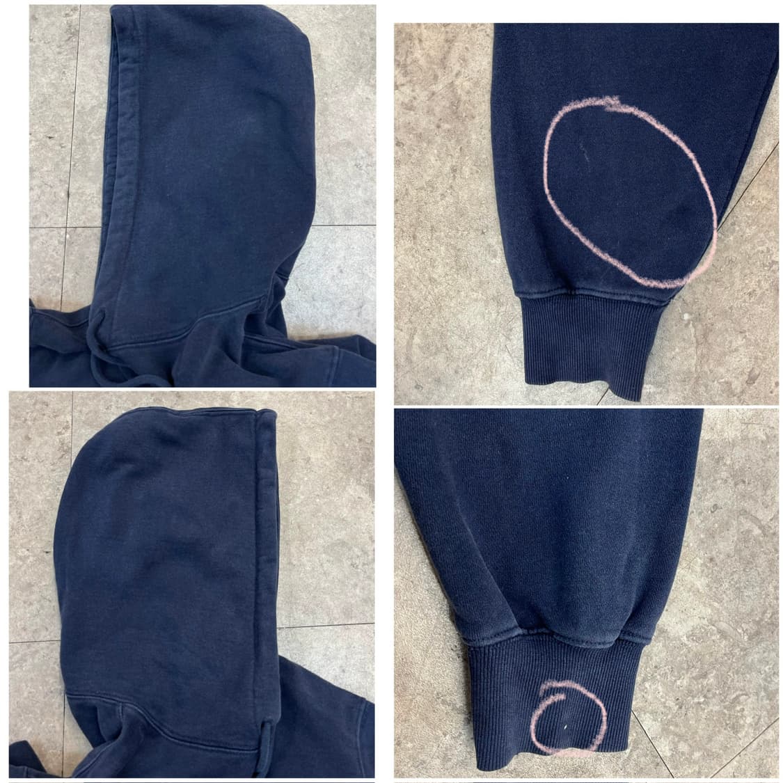 디스이즈네버댓 후드티 네이비 L #csz3996 상품이미지10