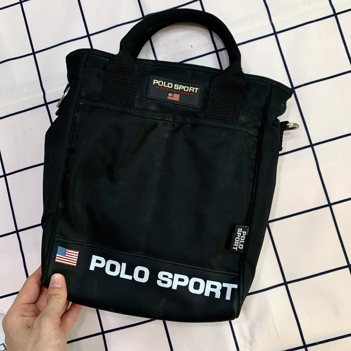 폴로 스포츠 미니 토트백 상품이미지1