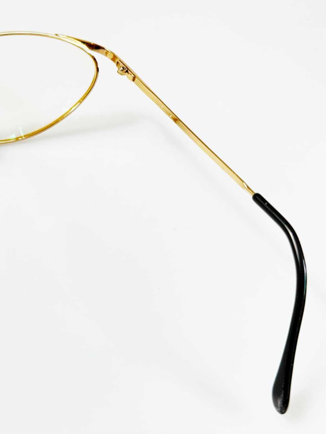 90s 유로피안 골드 레오파드 오벌 프레임 빈티지 안경 상품이미지6