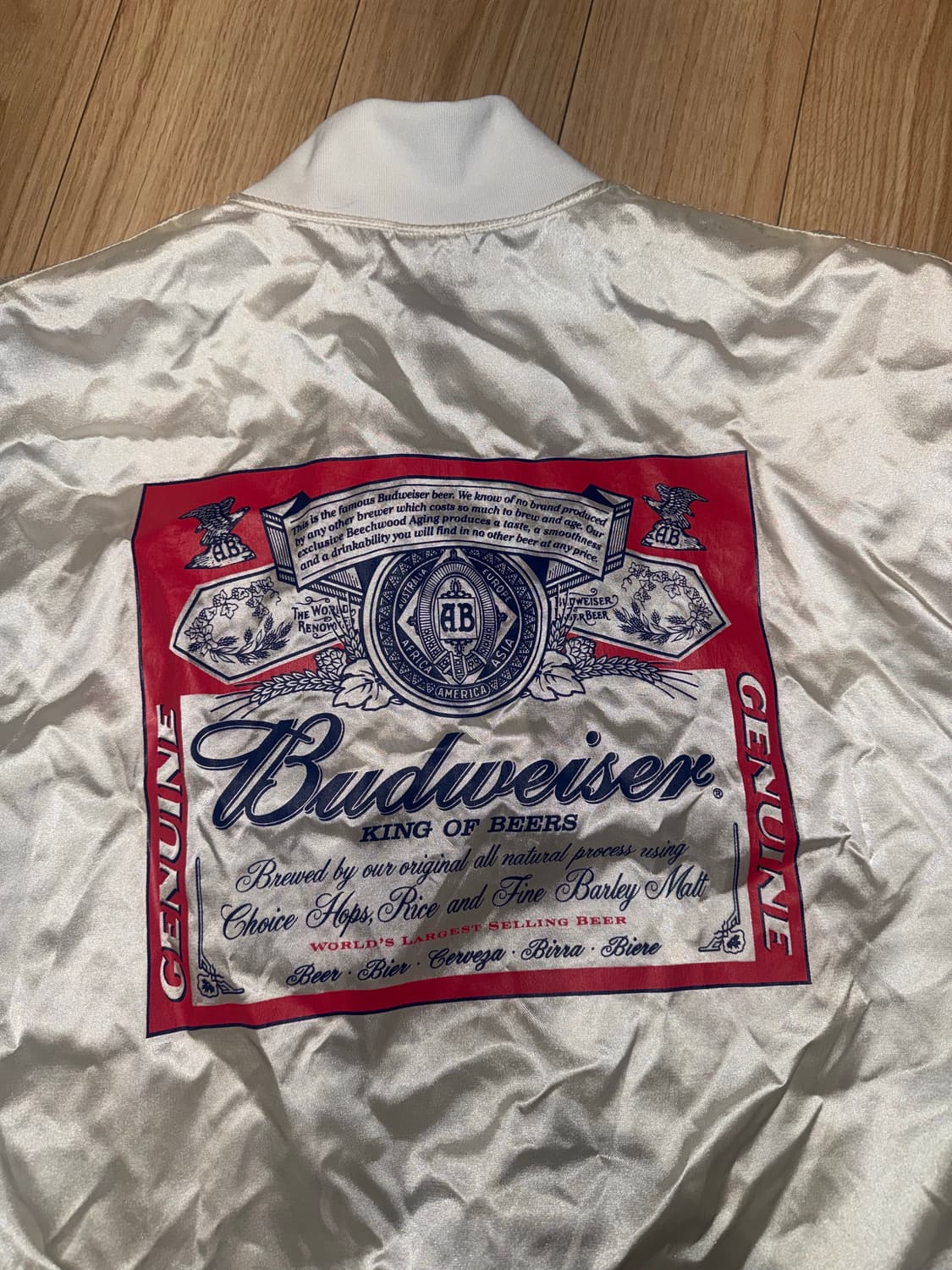 버드와이저 바람막이 M 상품이미지4