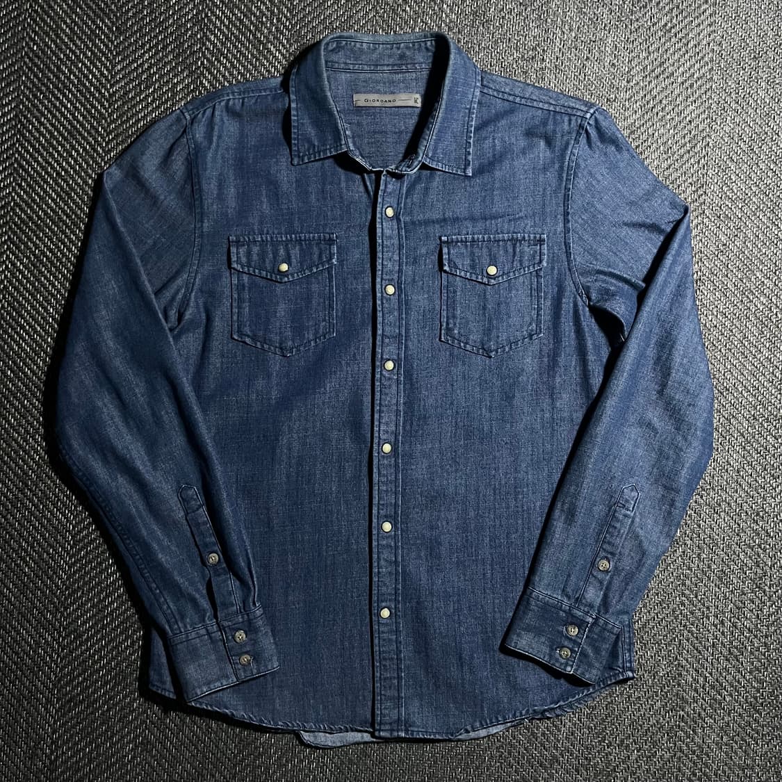 [XL] GIORDANO 지오다노 데님 셔츠 상품이미지2