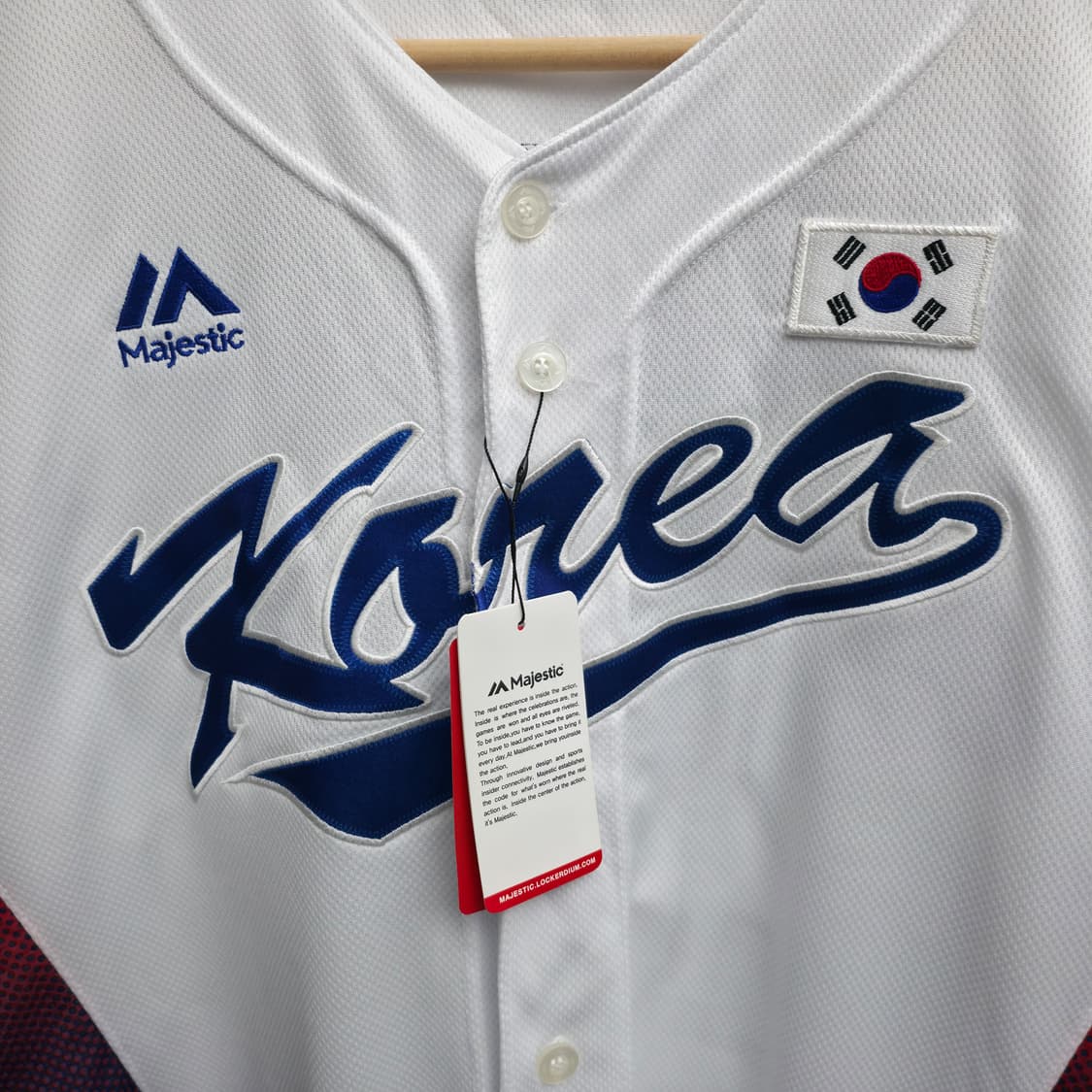 [L] 새상품 마제스틱 국대 야구 유니폼 상품이미지5