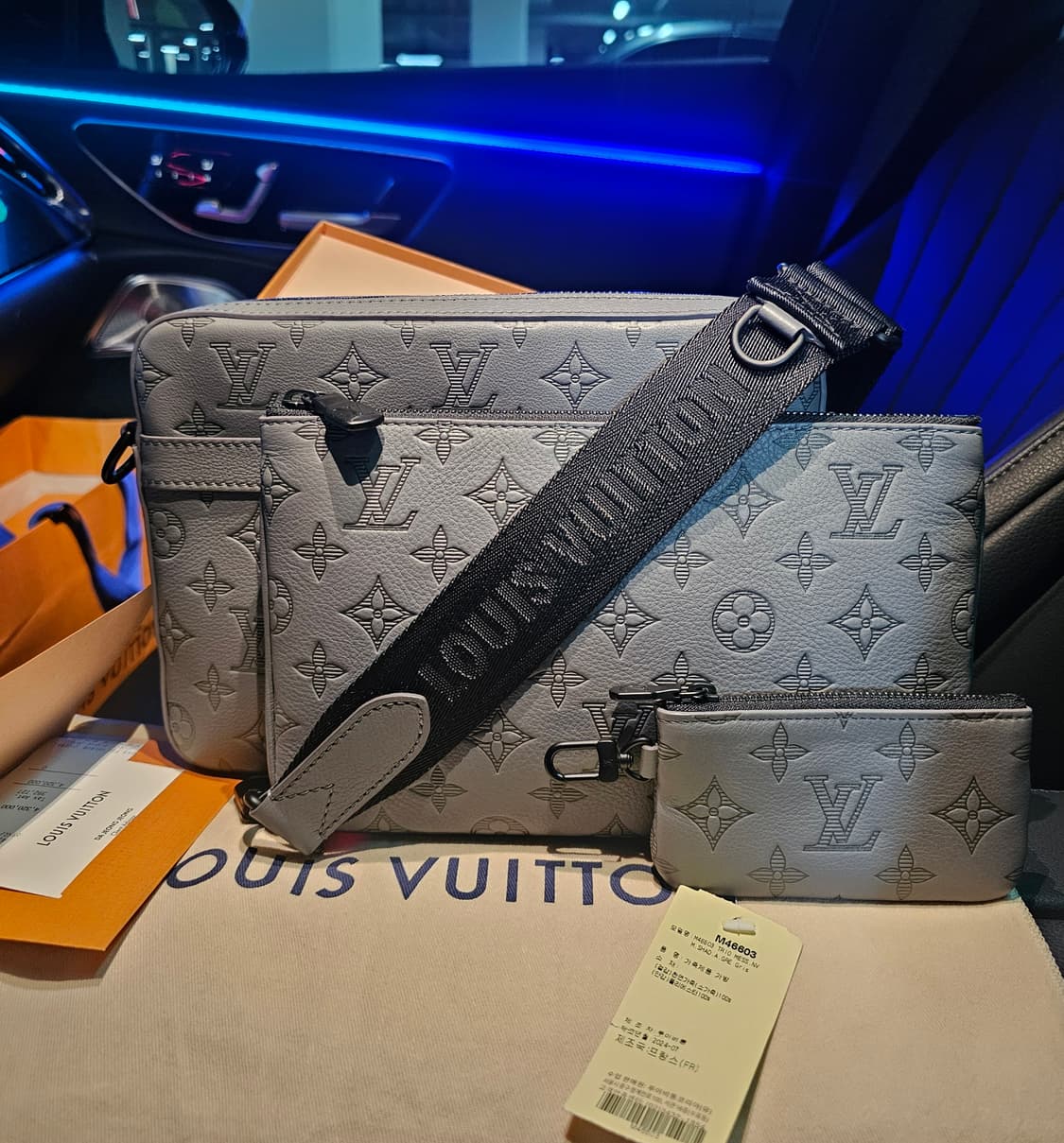 루이비통 올레더 트리오 메신저 크로스백 신형 그레이 25년8월 상품이미지1