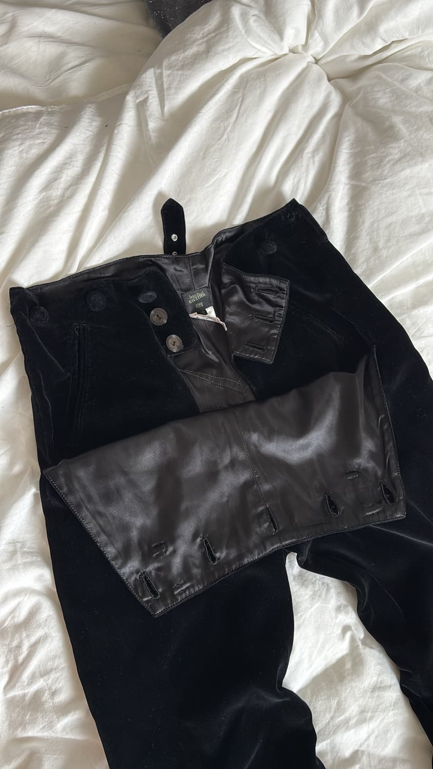 (rare) JPG Archive Velvet Marine Pants 상품이미지7