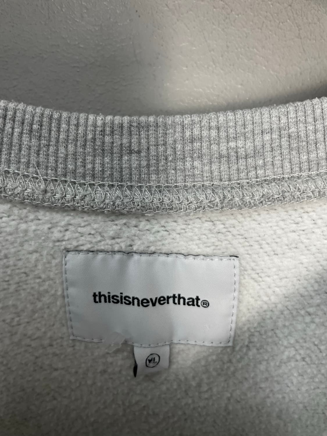 디스이즈네버댓 퍼플로고 맨투맨 H2333 상품이미지5