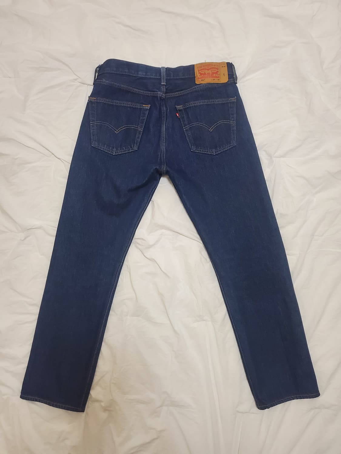 리바이스 501 쉬링크투핏 생지 34사이즈 팝니다 상품이미지2