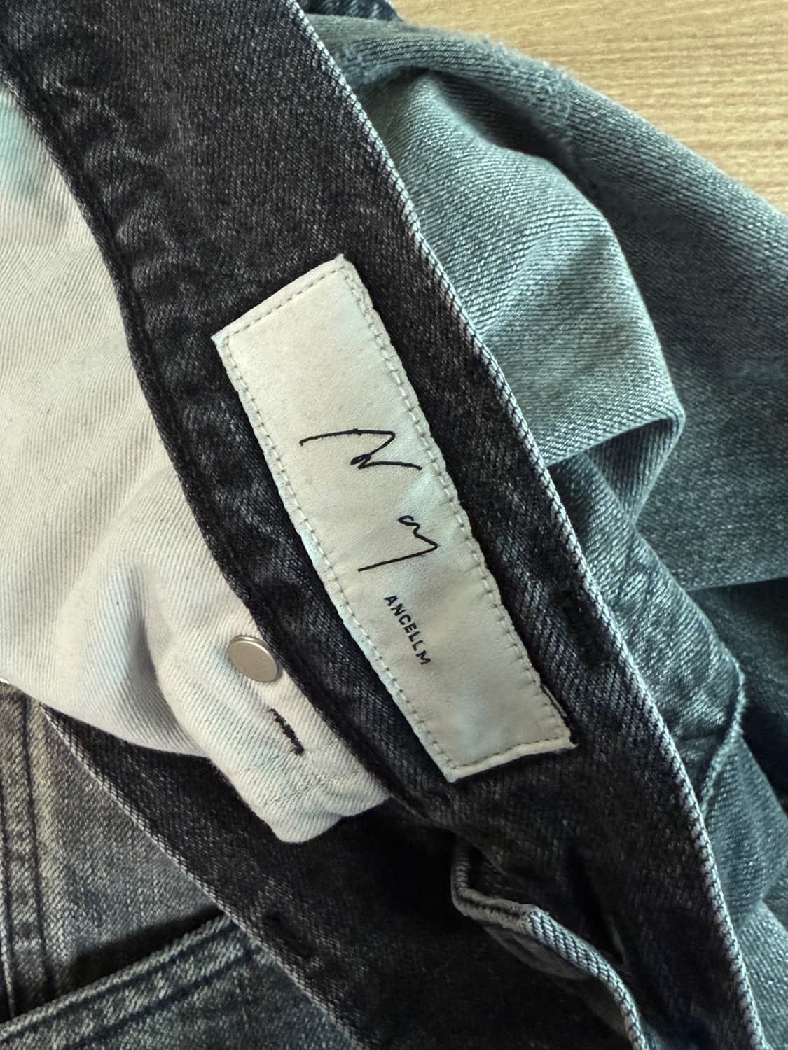 안셀름 25aw 에이징 데님 01 상품이미지3