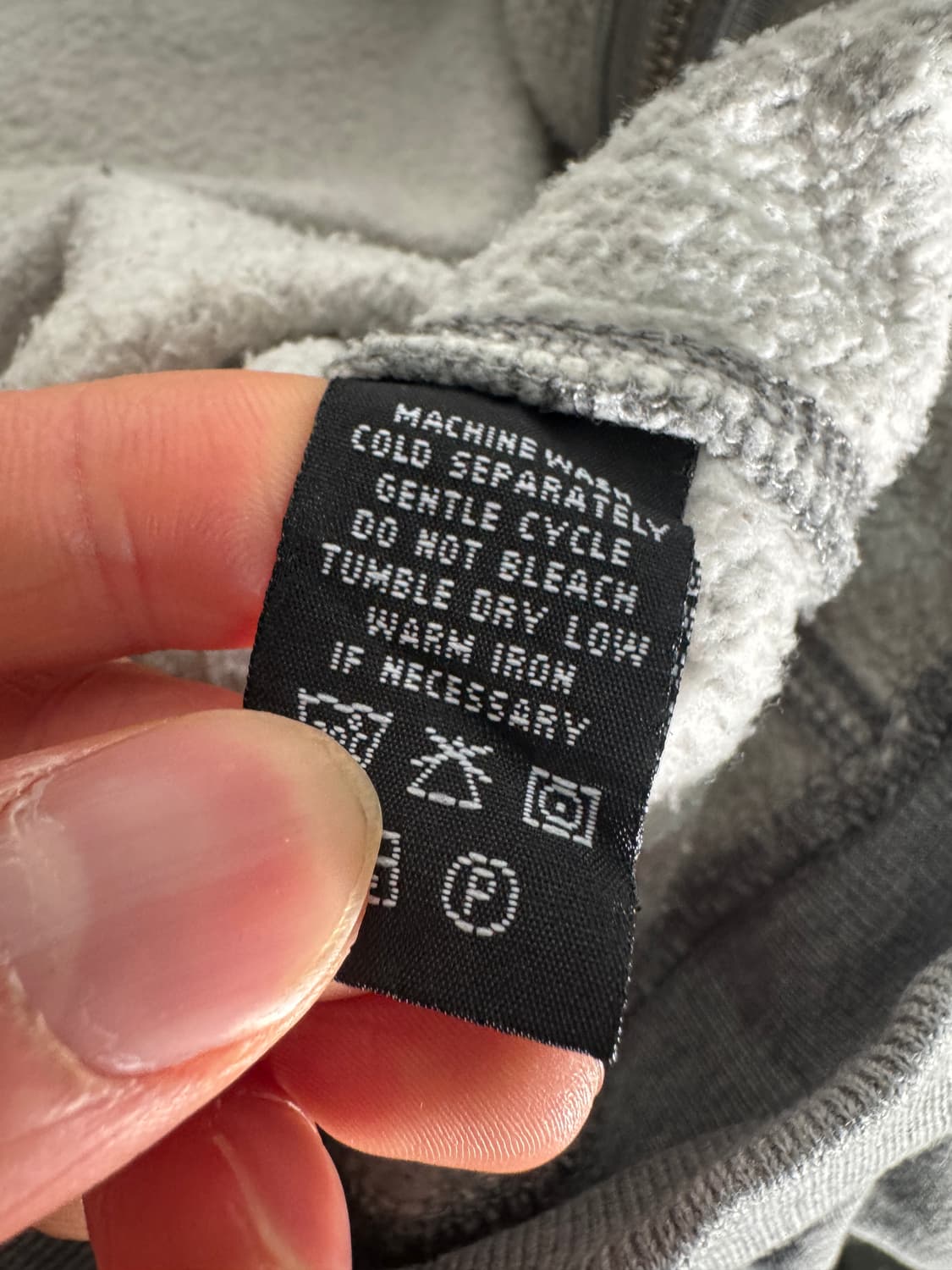 강추!! 폴로 랄프로렌 진스 스펠아웃 기모 후드집업 XL 상품이미지4