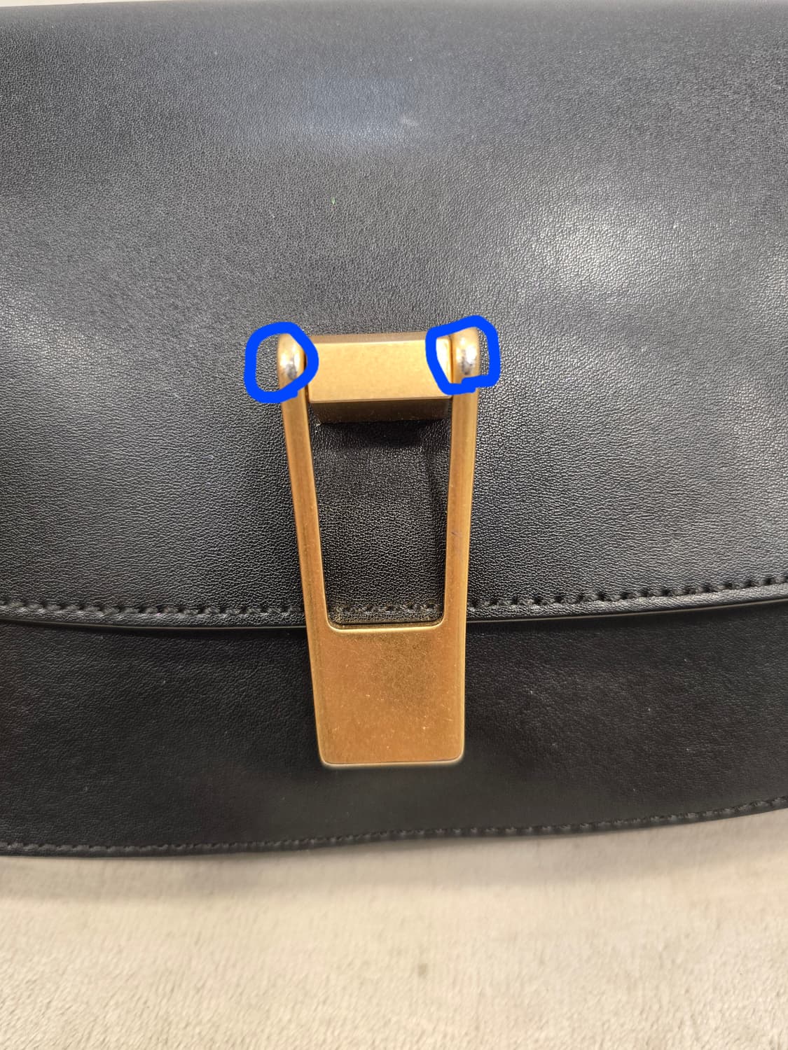 조이그라이슨 블랙 가죽 숄더백 가방 상품이미지9