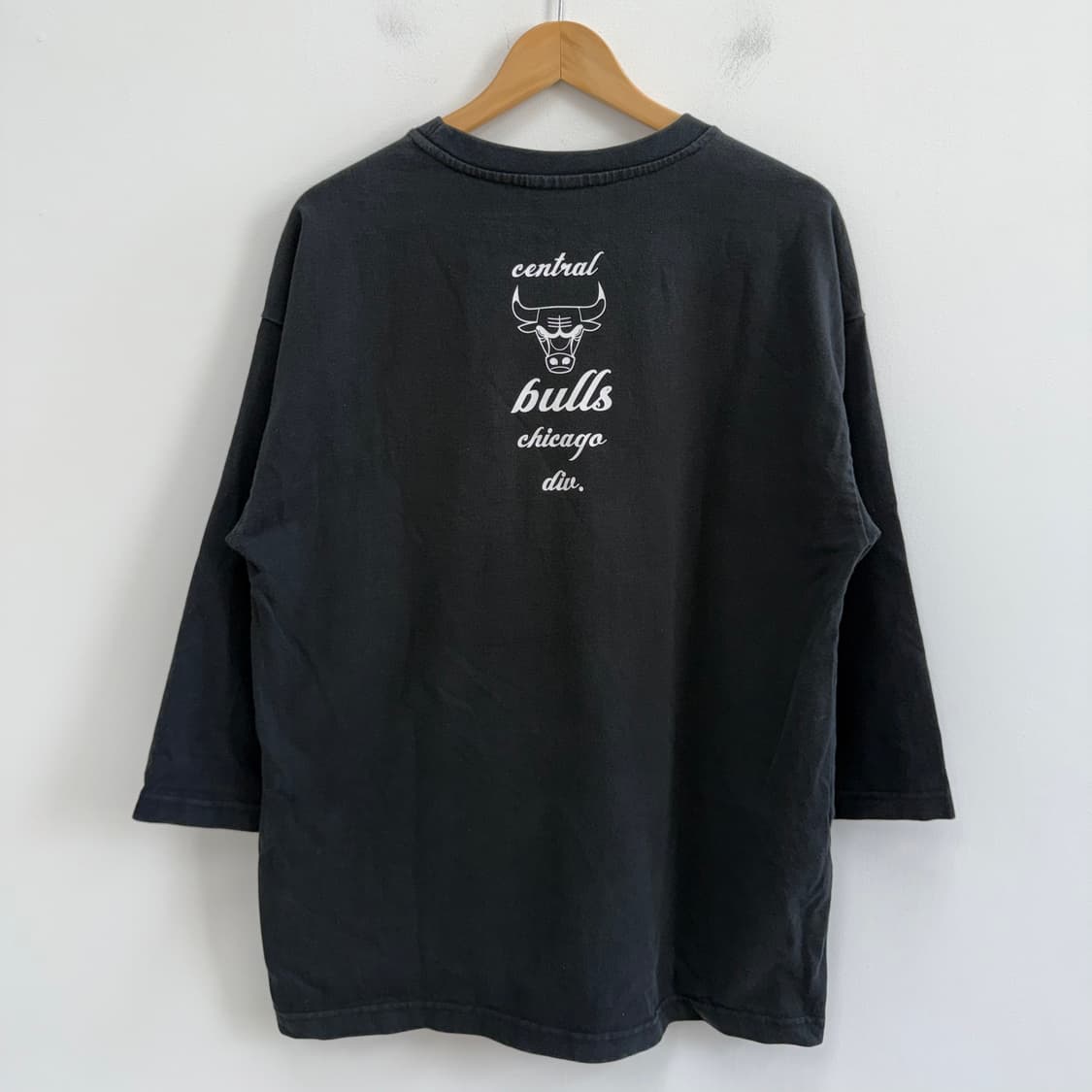 [L] NBA 엔비에이 공용 시카고불스 포켓 7부 티셔츠 3718 상품이미지2