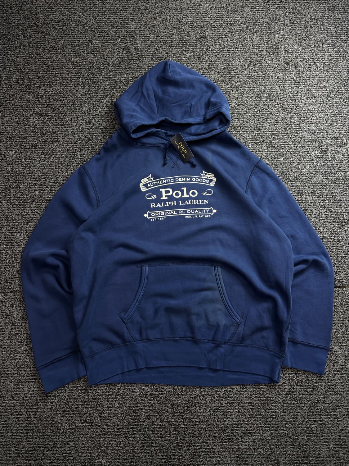 폴로 랄프로렌 빅로고 박시핏 후드 티셔츠 1585 상품이미지2