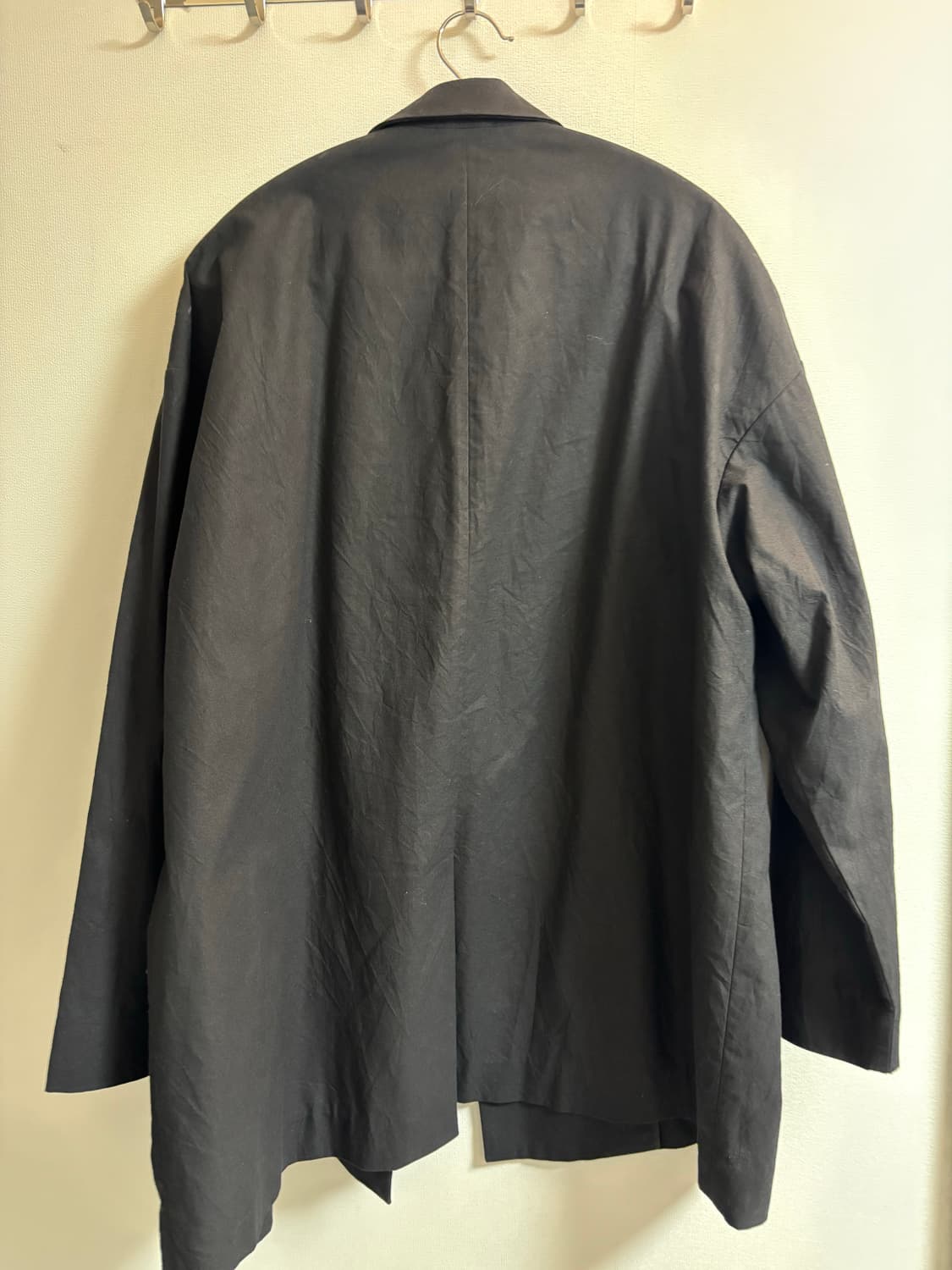 OPENER CRINKLE JACKET BLACK 상품이미지5