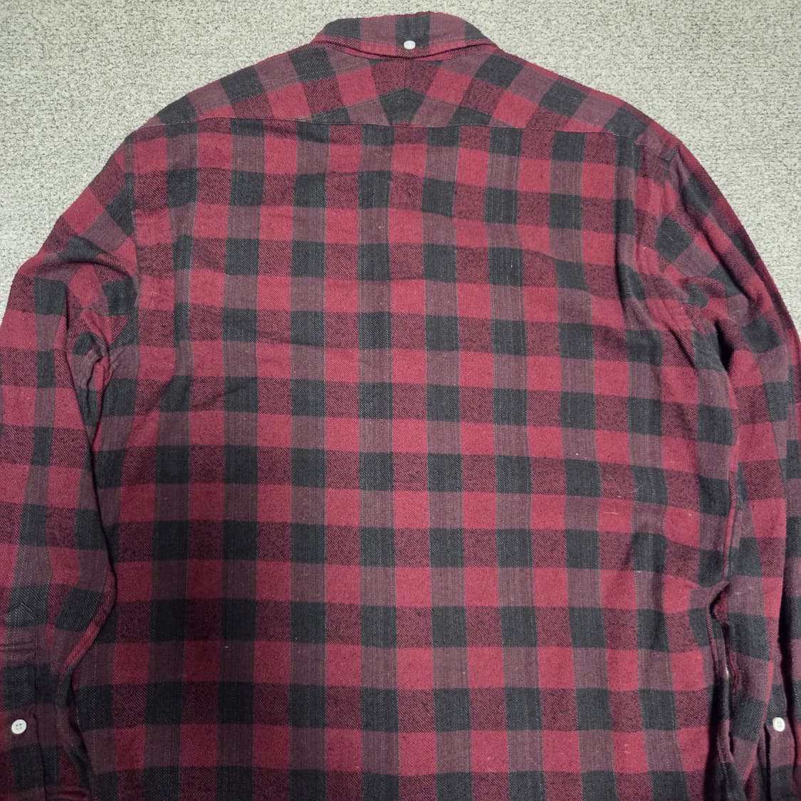 Spier&Mackay 핸드메이드 체크셔츠 L(100) 상품이미지6