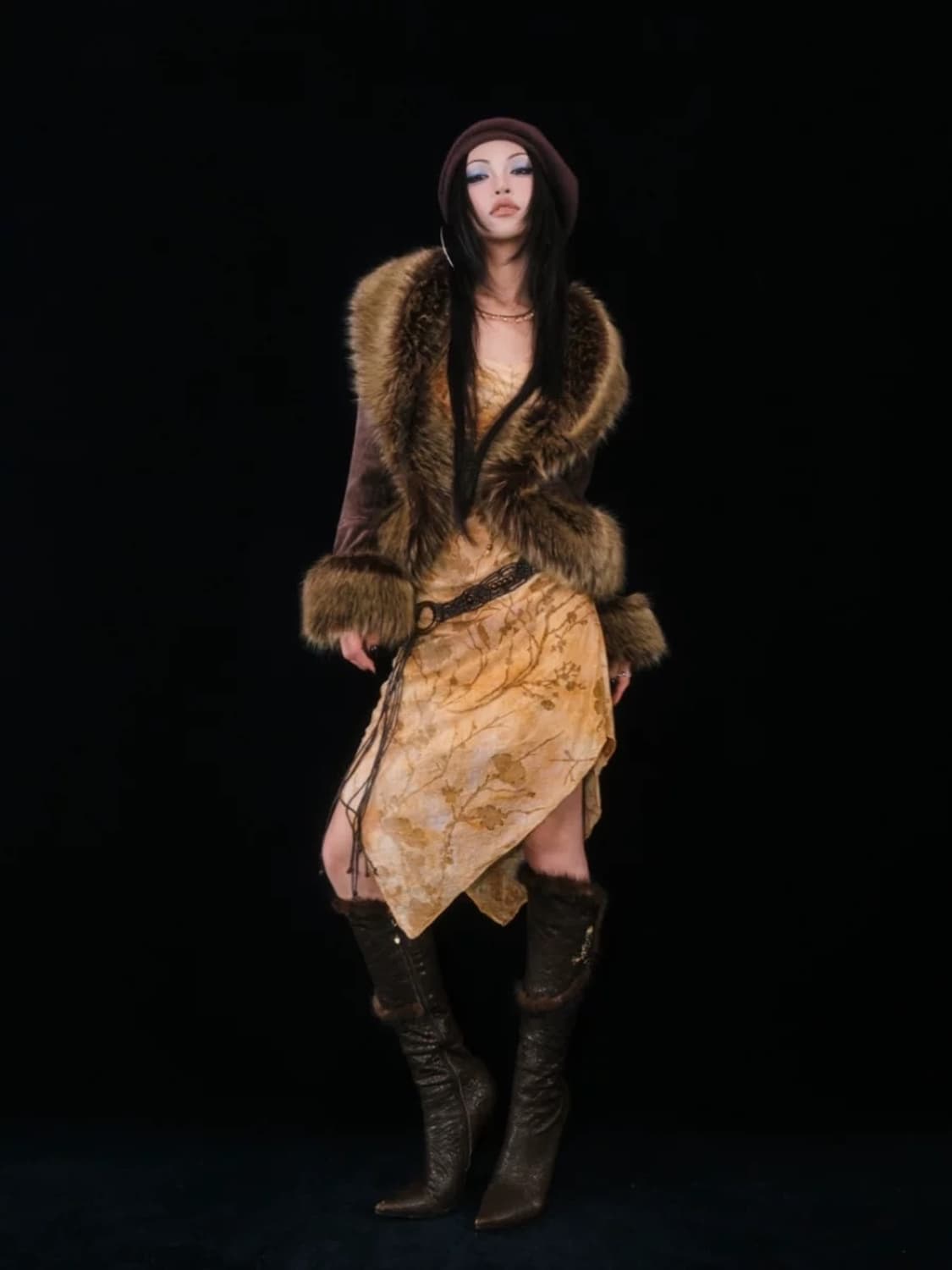 갸루 퍼 자켓 상품이미지2