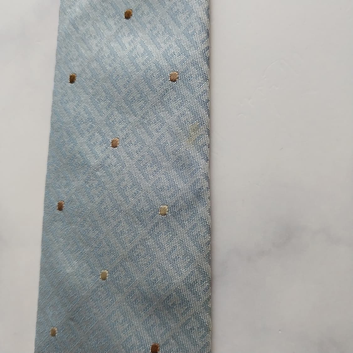 펜디 실크 라이트블루 주카 모노그램 넥타이 9cm A~B등급 K1327
 상품이미지7