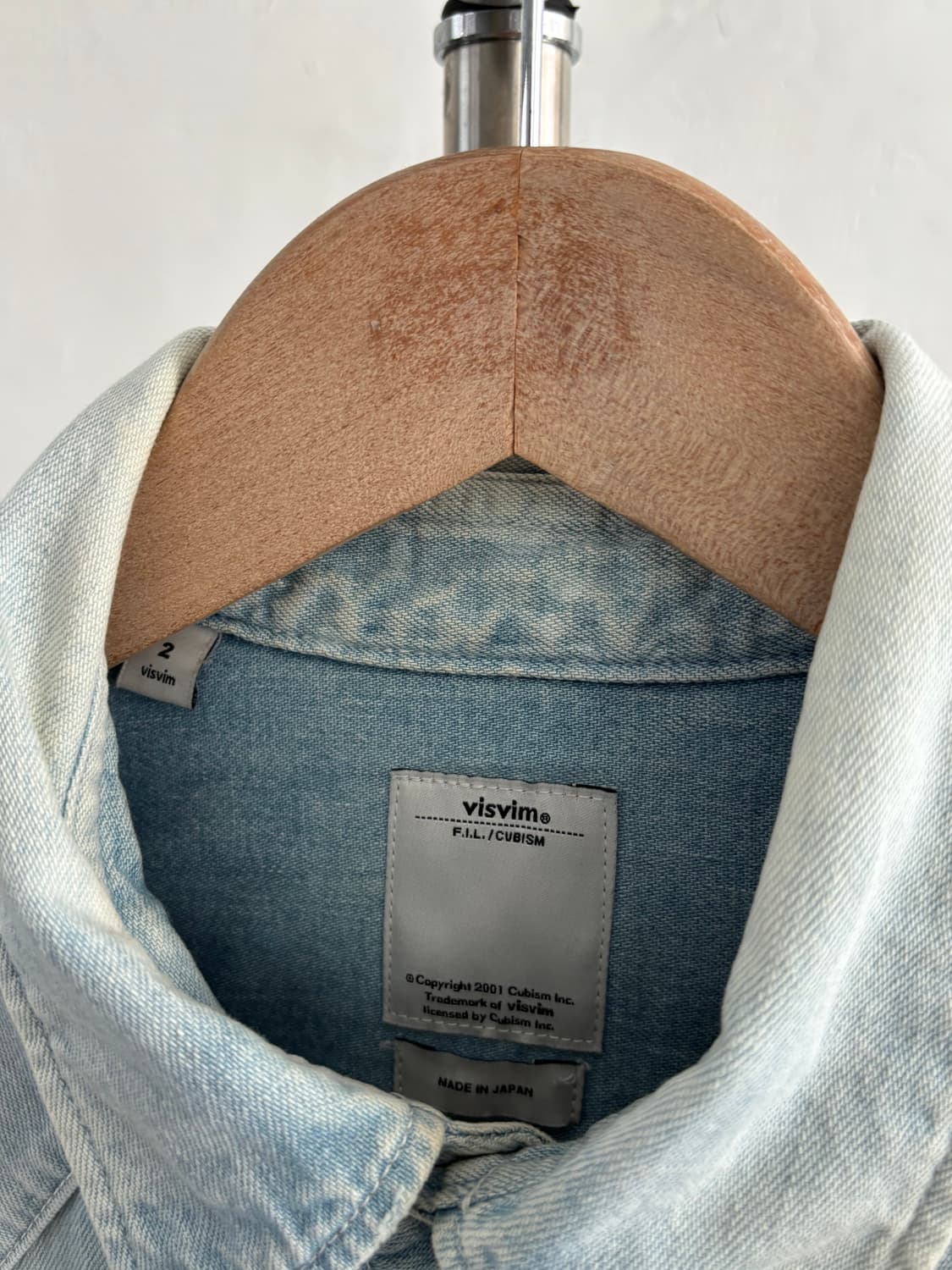 Visvim 비즈빔 패치워크 데님 셔츠  상품이미지6