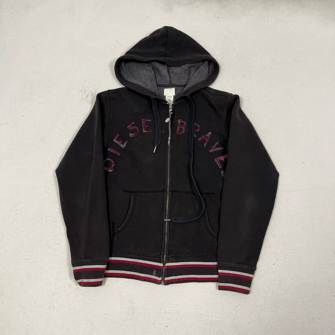 Diesel Brown Hoodie Zip-up 상품이미지4