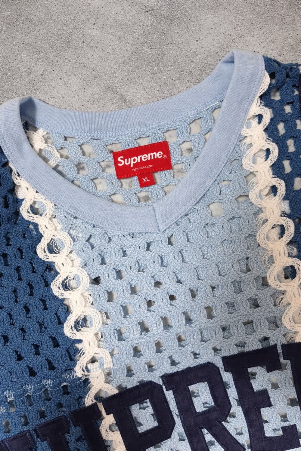 Supreme 슈프림 크로쉐 풋볼 저지 XL 상품이미지5