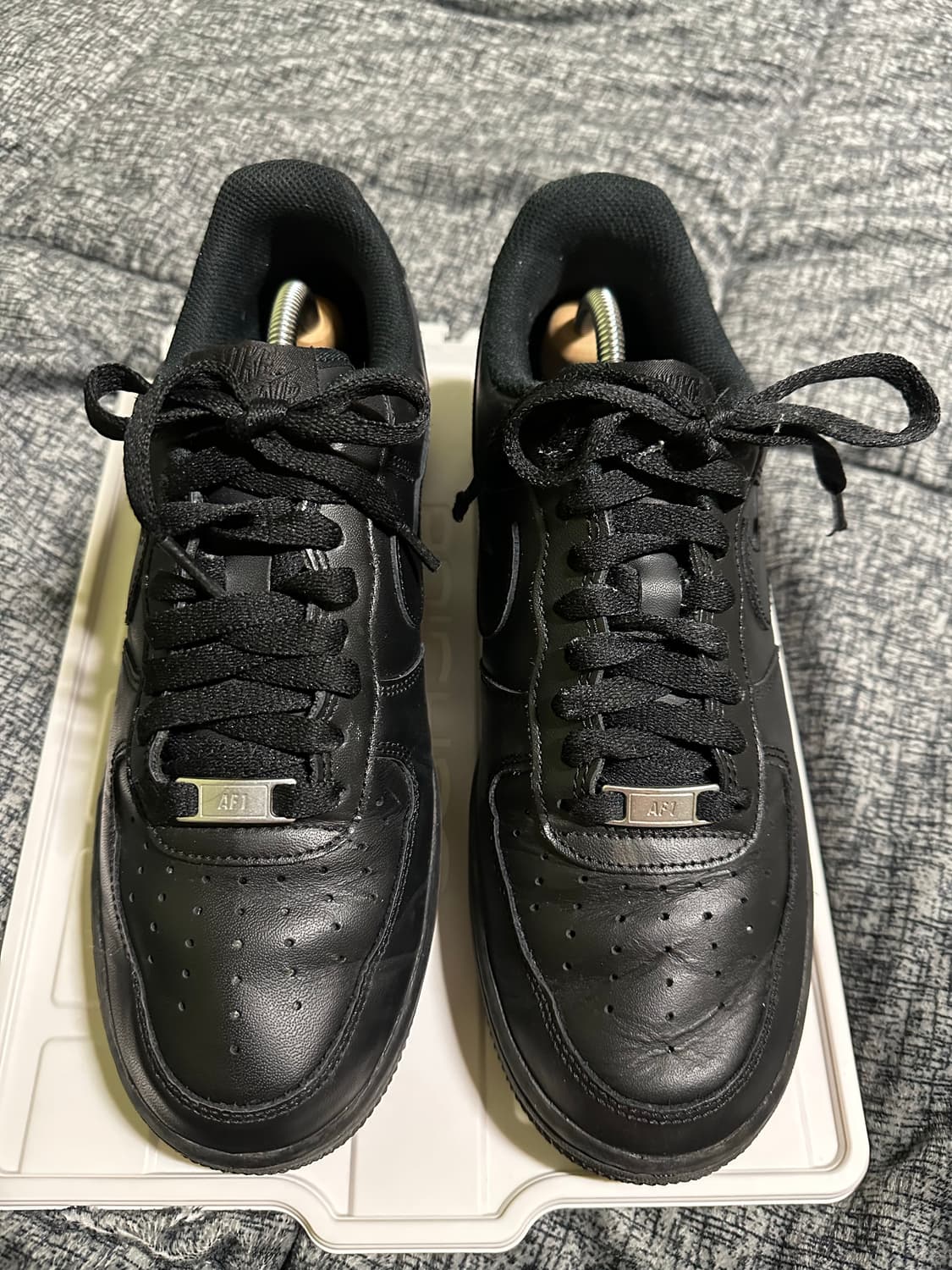 (260)나이키 에어포스 블랙 상품이미지1