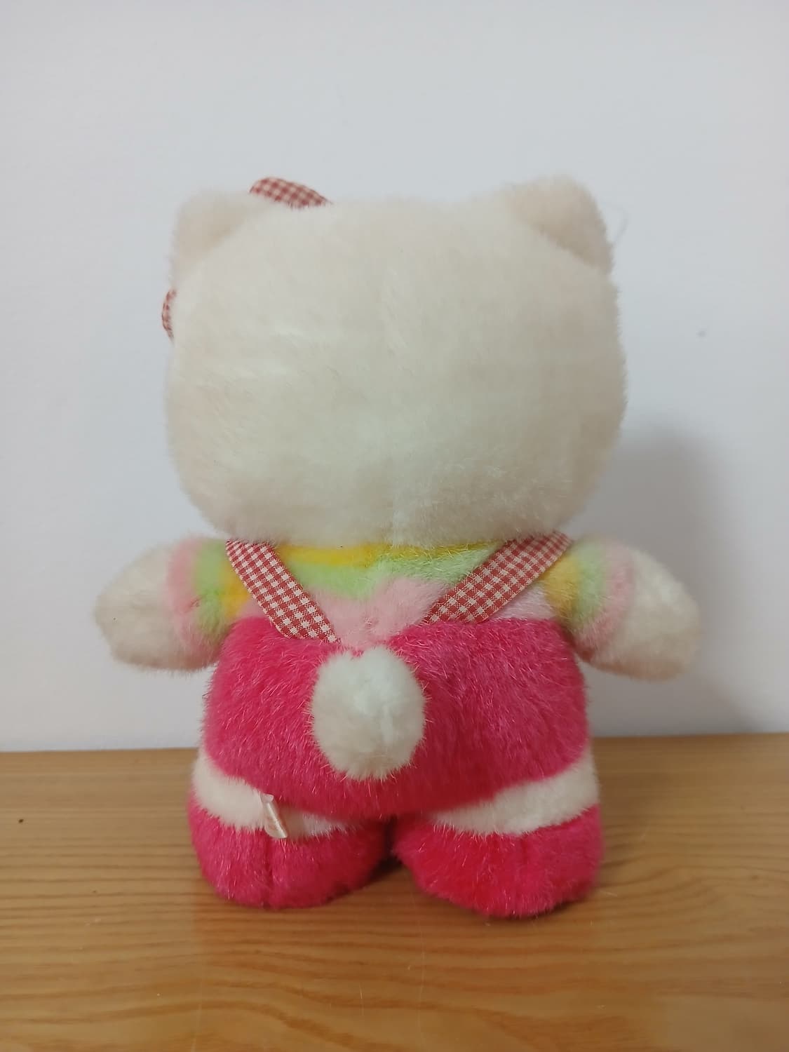 빈티지 산리오 헬로키티 인형 빨강 멜빵바지 인형 상품이미지2