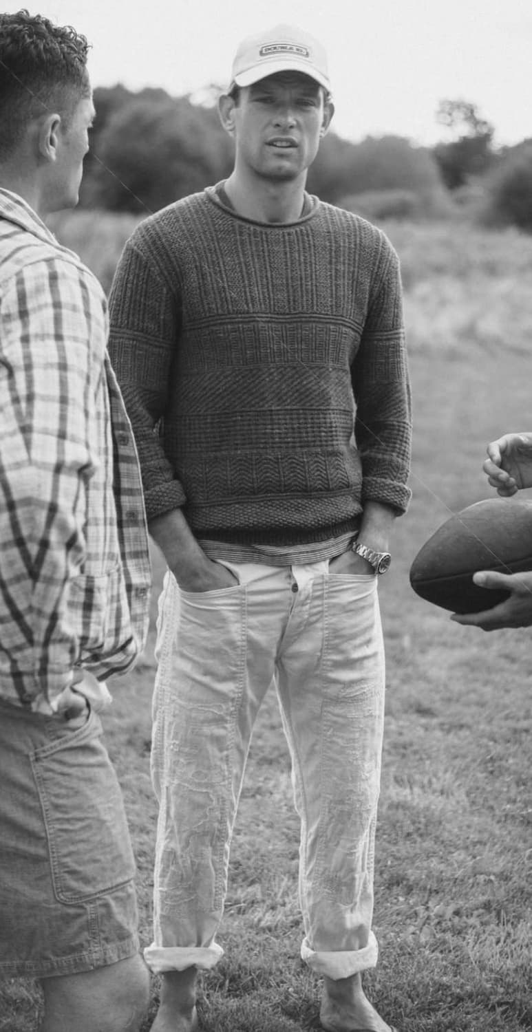 RRL 더블알엘 25SS 로고 패치 트러커 캡 크림컬러 신품 상품이미지2