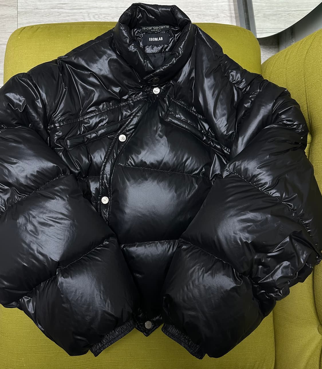 에곤랩 Wrapped Puffer Jacket 숏 패딩 상품이미지2