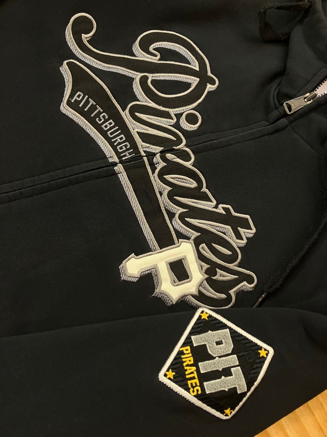 mlb 후드집업 블랙 95 #csz2621 상품이미지4