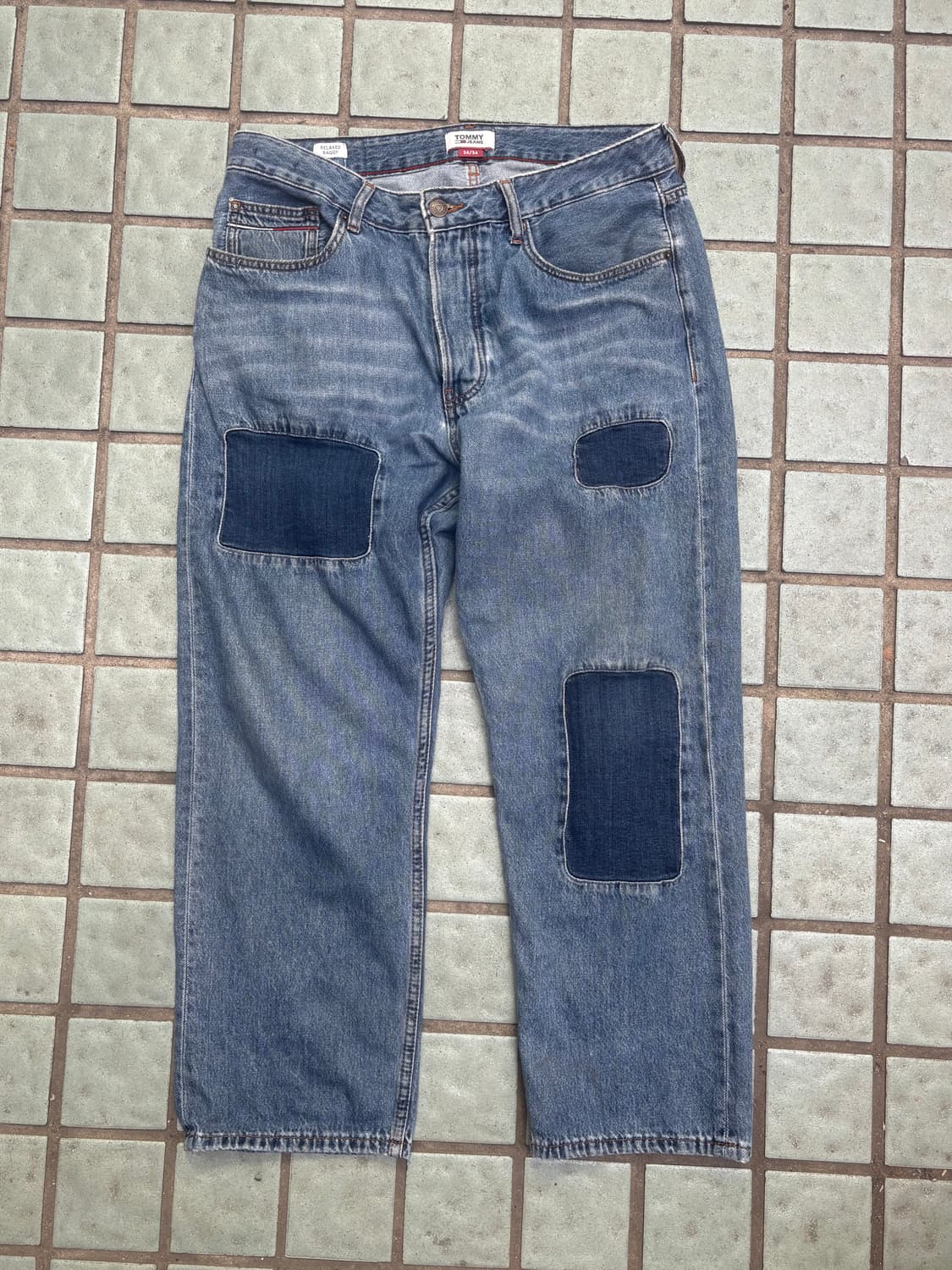 타미힐피거 패치워크 데님 34 상품이미지1
