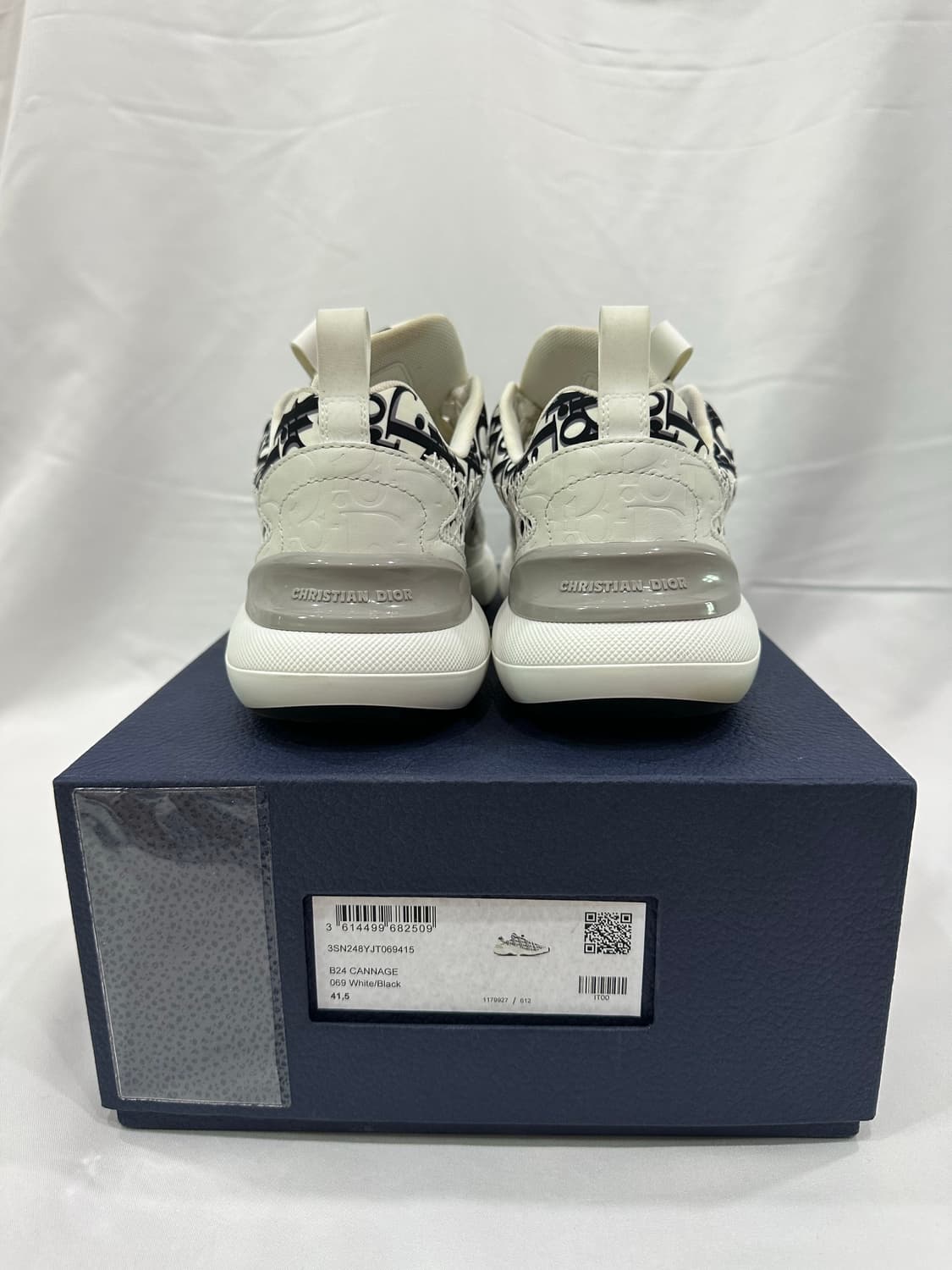 [42] DIOR 디올 오블리크 b24 스니커즈 화이트 상품이미지9