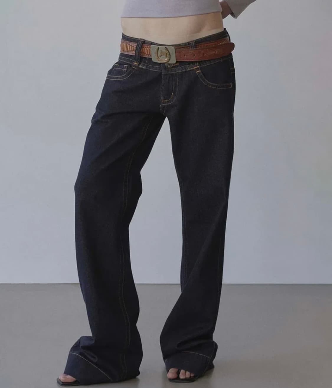 스컬프터 union jack indigo 데님 팬츠 m 상품이미지1