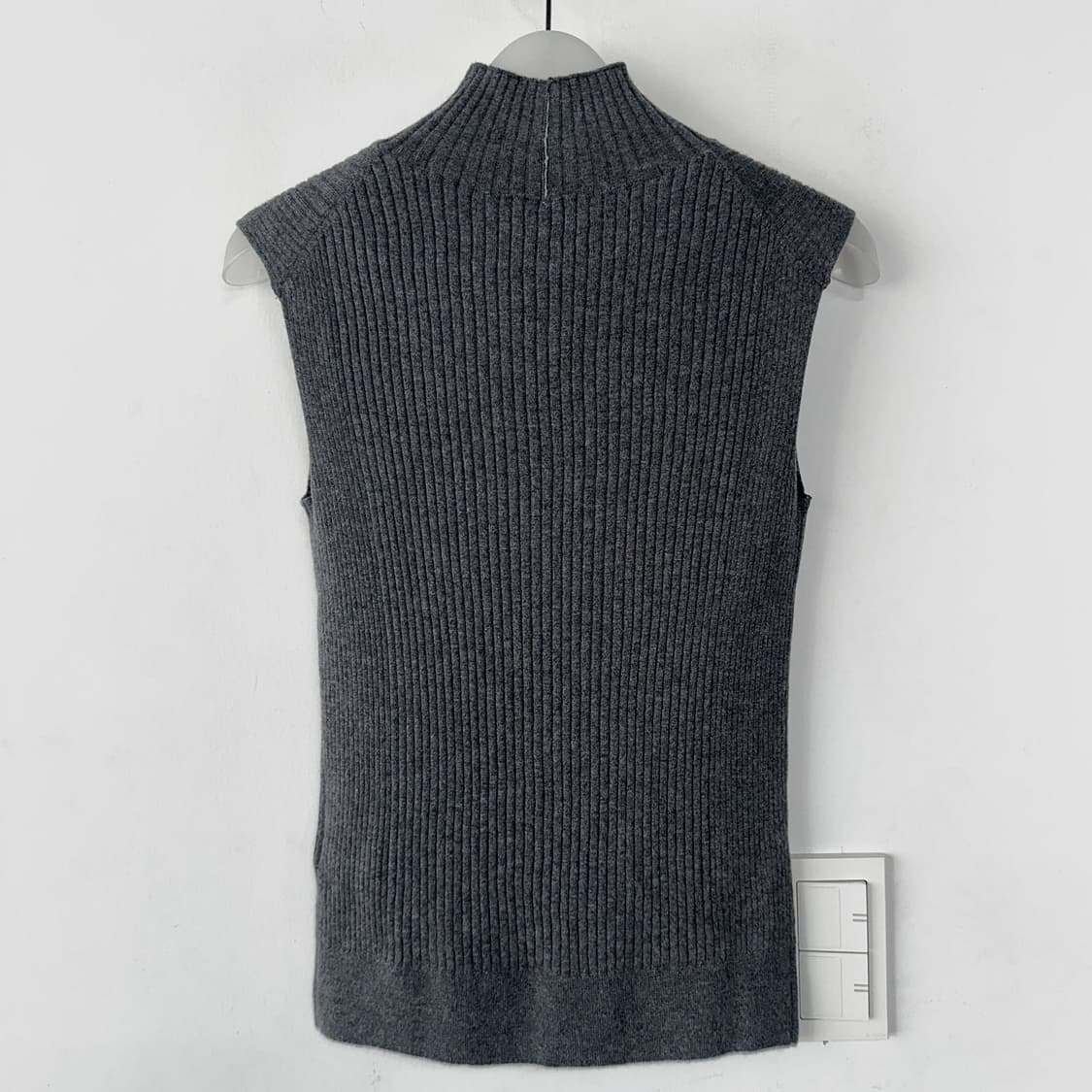 랑방컬렉션 23 캐시미어100 니트 베스트 상품이미지4