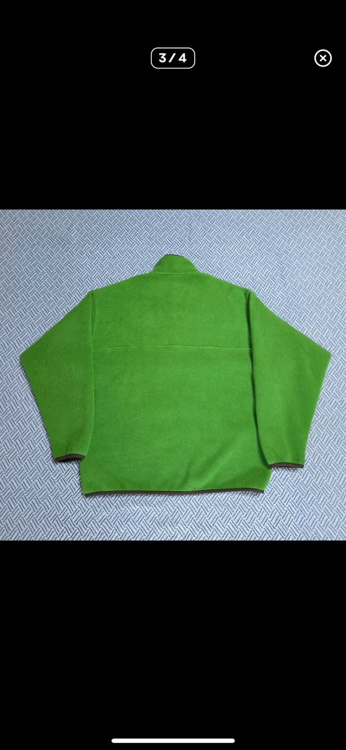 파타고니아 플리스 신칠라L 라임그린 헤비신칠라 상품이미지3