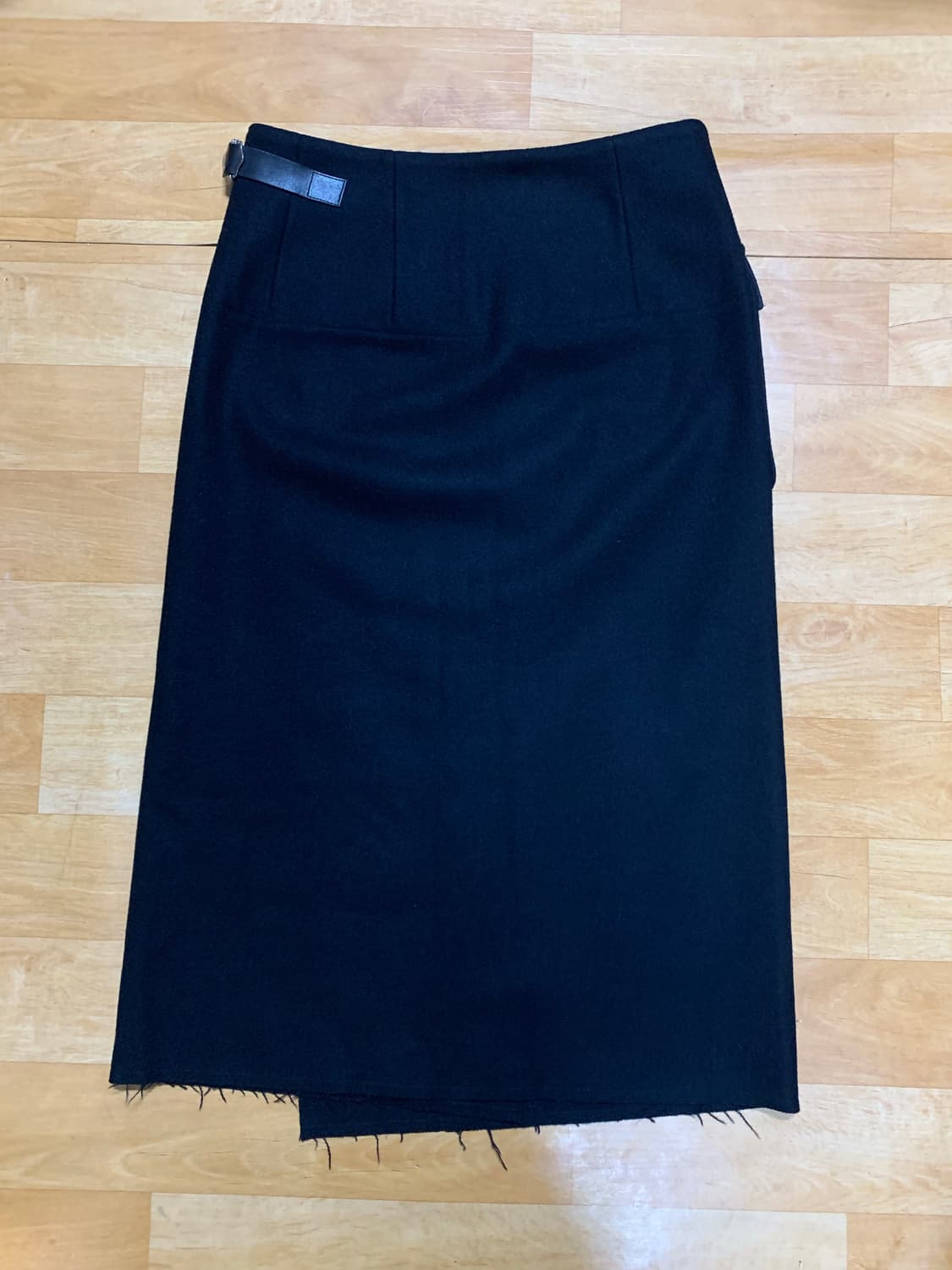 TRICOT by CDG 98/FW 스커트(울/나일론/디테일-레더) 상품이미지10