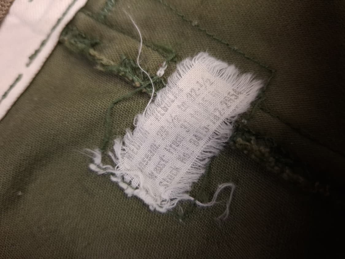 오리지날 미군 M-65 필드카고 바지 상품이미지2